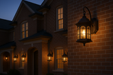 Outdoor Wall Mounted Light – Vintage Garden Lantern – Outside Sconce Lighting Lamp